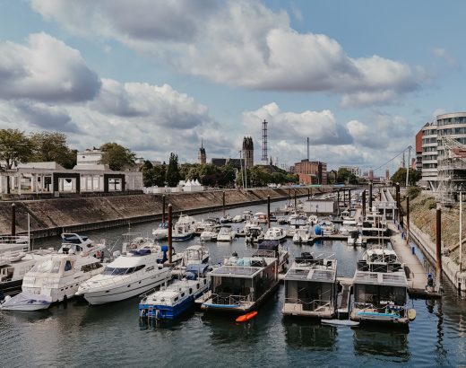 Duisburg Innenhafen Anlegestelle