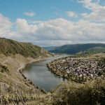 Ausblick auf die Mosel in Kröv