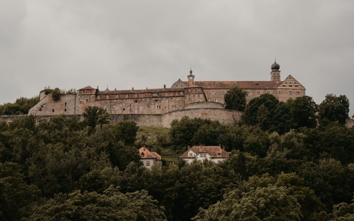 Aussicht auf die Plassenburg in Kulmbach