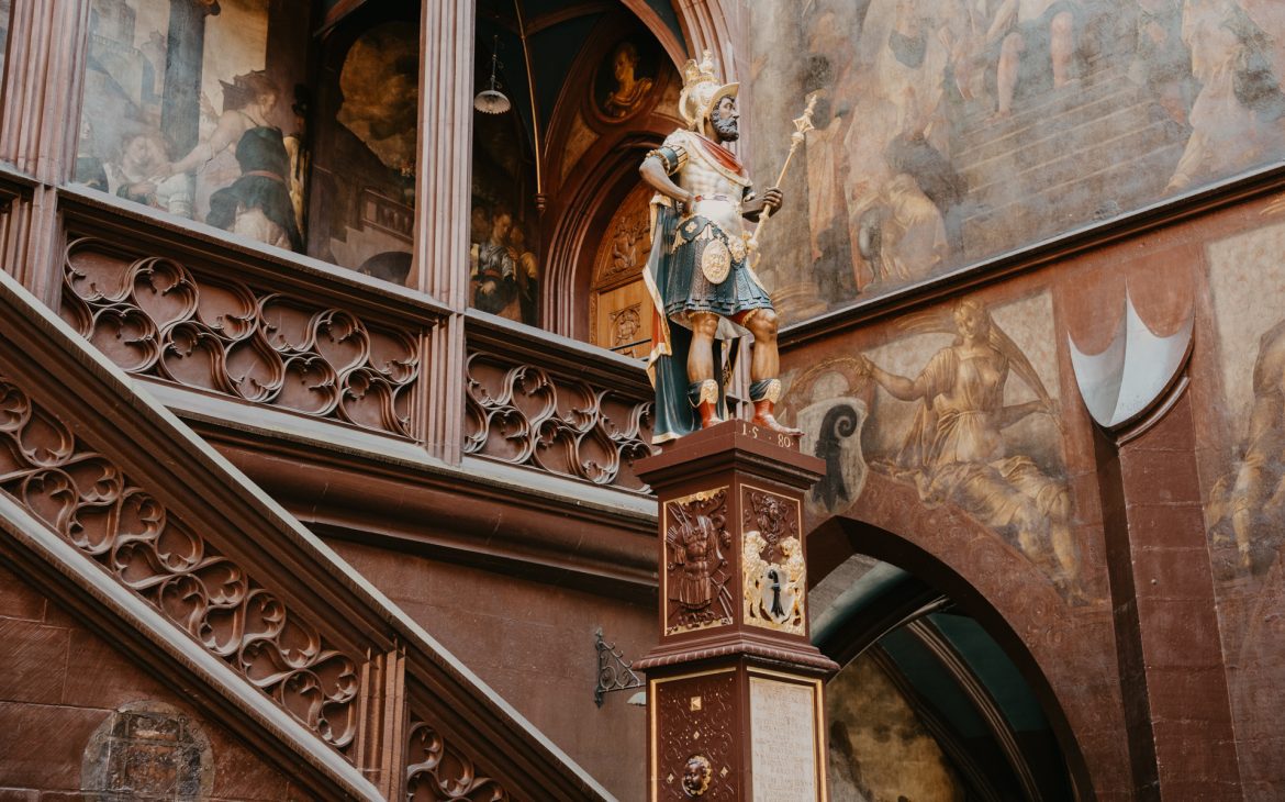 Basel Rathaus Innenhof